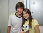 Adriano Silveira e Maria Vitria Bez
