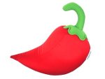 Uma forma comportada de apimentar a relao - e dar um colorido ao quarto -,  a almofada Mania Pimenta, da Imaginarium.  recheada com micropartculas de isopor e sai por R$ 59,90