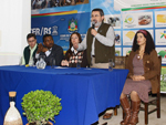 Com o objetivo de conscientizar um maior nmero de pessoas sobre o problema da fome mundial, foi lanada na Expointer a Semana Estadual da Alimentao, cujo tema  Unidos contra Fome