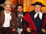 Nico Fagundes, Neto Fagundes e Marco Lima no Cenrio do Galpo Crioulo