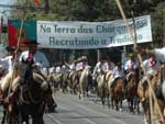 O desfile de 20 de setembro em Pelotas foi na avenida Bento Gonalves, no centro da cidade, nesta segunda-feira, 20/09 