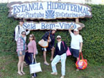 Piratuba, Santa Catarina - Adair luchtenberg e Marinaldi Luchtenberg, Ricardo e Marcia Pereira, Carla Richart e Roberto Pereira Junior, de Blumenau, em setembro de 2010.