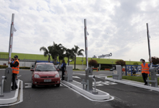 Cancelas foram abertas no início da tarde - Juan Barbosa Cancelas foram abertas no início da tarde - Juan Barbosa