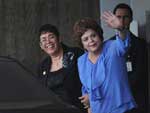 Dilma com sua substituta na Casa Civil, Erenice Guerra