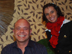 Alexandre Pinheiro Machado e Alessandra Mosna - Lounge Oceania
