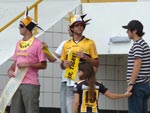 Torcida comeou a chegar cedo no Heriberto Hlse