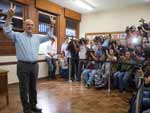 José Serra, PSDB, encerrou sua votação às 11h30min deste domingo, em São Paulo