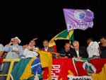 Porto Alegre - Aliados comemoram no diretrio do PT
