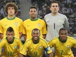 Seleo Brasileira comandada por Mano Menezes