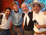 Anderson Ribeiro, Daniel Hack, Edson Dutra e Neto Fagundes no Armazm 5 do Porto Velho