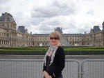 Paris, Frana - Janete Bertoldi, de Blumenau, em setembro de 2010.