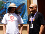 Renato e Marcos em Borghetto
