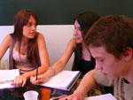 Caio Pereira, Marcela Hoeppers, Andressa Girotto e Pedro Tergolina
