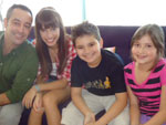 Cris Pereira, Marcela Hoeppers, Caio Pereira e Anne Trein 
