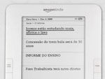 Clicando no nmero ao lado de Geral, por exemplo, voc encontra os ttulos e os trechos das matrias da editoria selecionada. Escolha uma para ler o texto completo