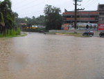 Alagamento na Rua Bahia