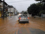 Alagamento na Rua Almirante Barroso