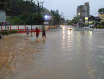 Alagamento na Rua Almirante Barroso