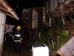 Casas ameaam desabar no morro da dona Edith