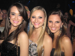 Marina Coelho, Laura Becker e Izadora Milanez