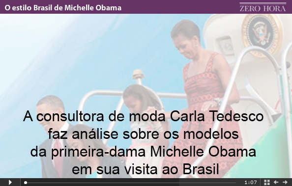 O estilo "Brasil" de Michelle Obama