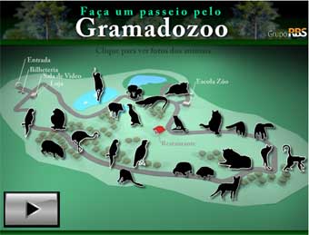 Faça um passeio pelo Gramadozoo