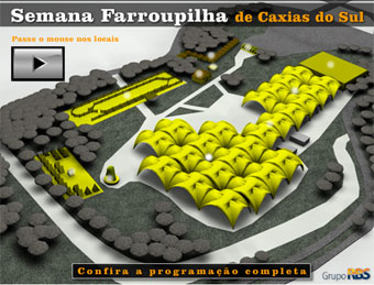 Programação 2009 da Semana Farroupilha de Caxias do Sul