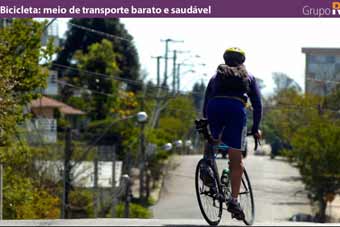 Bicicleta: meio de transporte barato e saudável