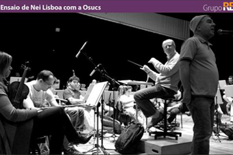 Ensaio de Nei Lisboa com a Osucs