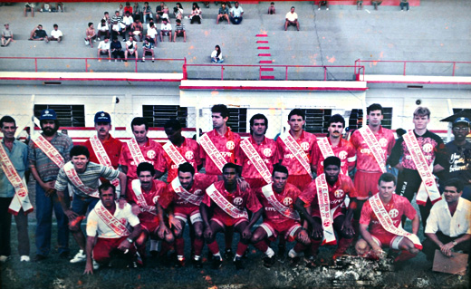 jogadores campees da Primeirona de Joinville em 1993