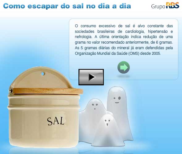 Como escapar do sal no dia a dia
