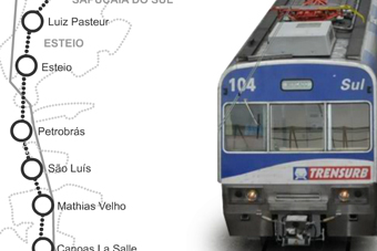 Trensurb em Novo Hamburgo