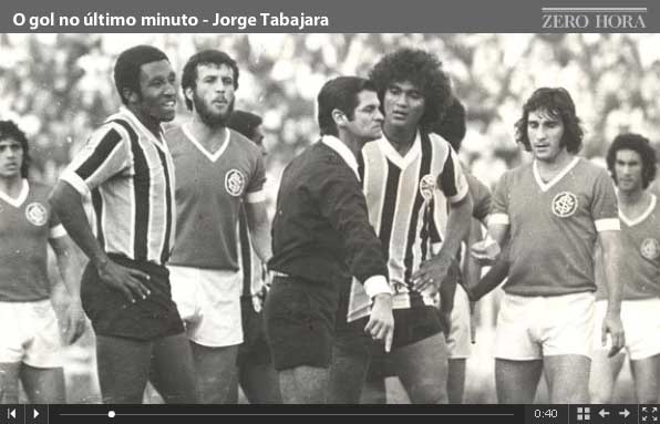 O gol no último minuto - Jorge Tabajara