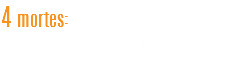 4 mortes:
Henrique Moik, Dulce Felipe, Jailson Amorim e Fábio Juliano Wasem.