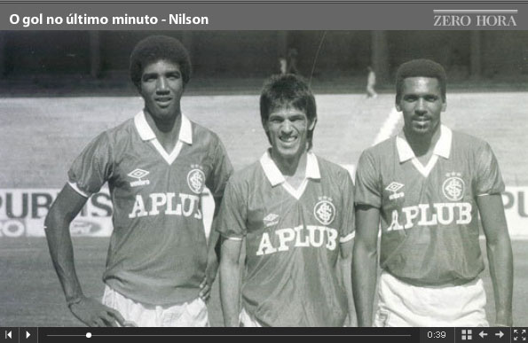 O gol no último minuto - Nilson