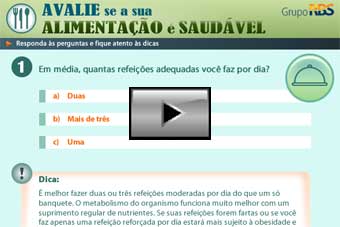 Avalie se a sua alimentação é saudável