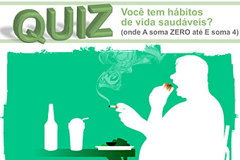Quiz - Você tem hábitos de vida saudáveis?