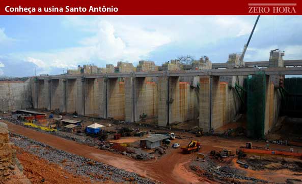 Conheça a usina Santo Antônio